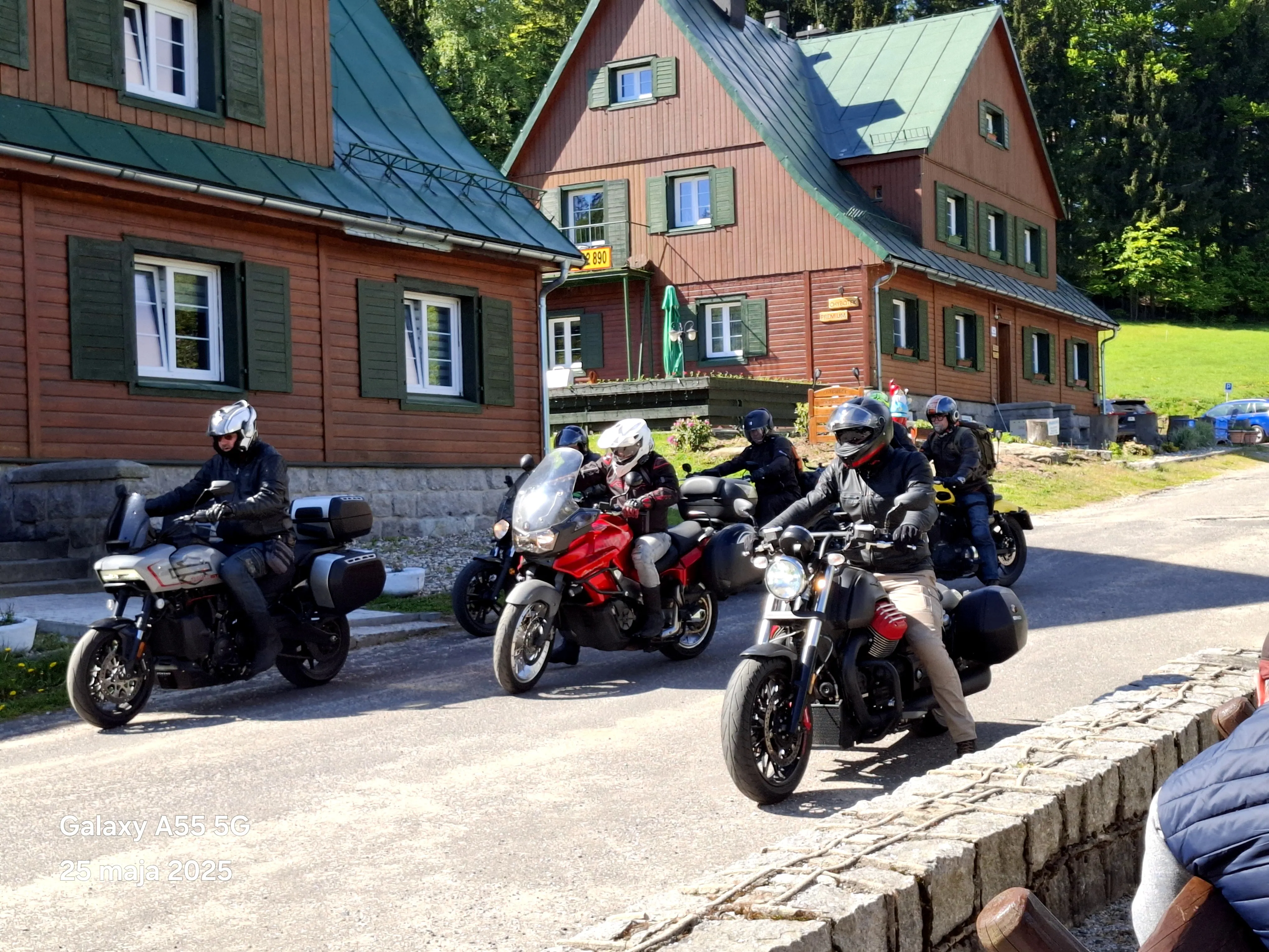 Oferta dla przyjeżdzających na motorach